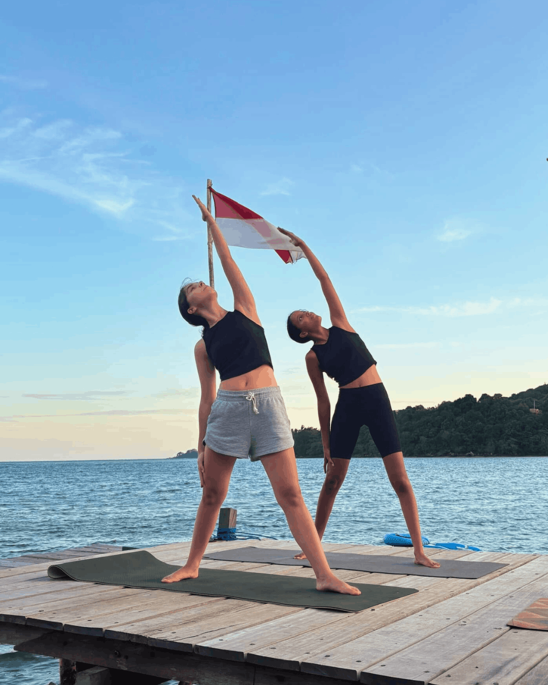 Yoga retreat moment 4